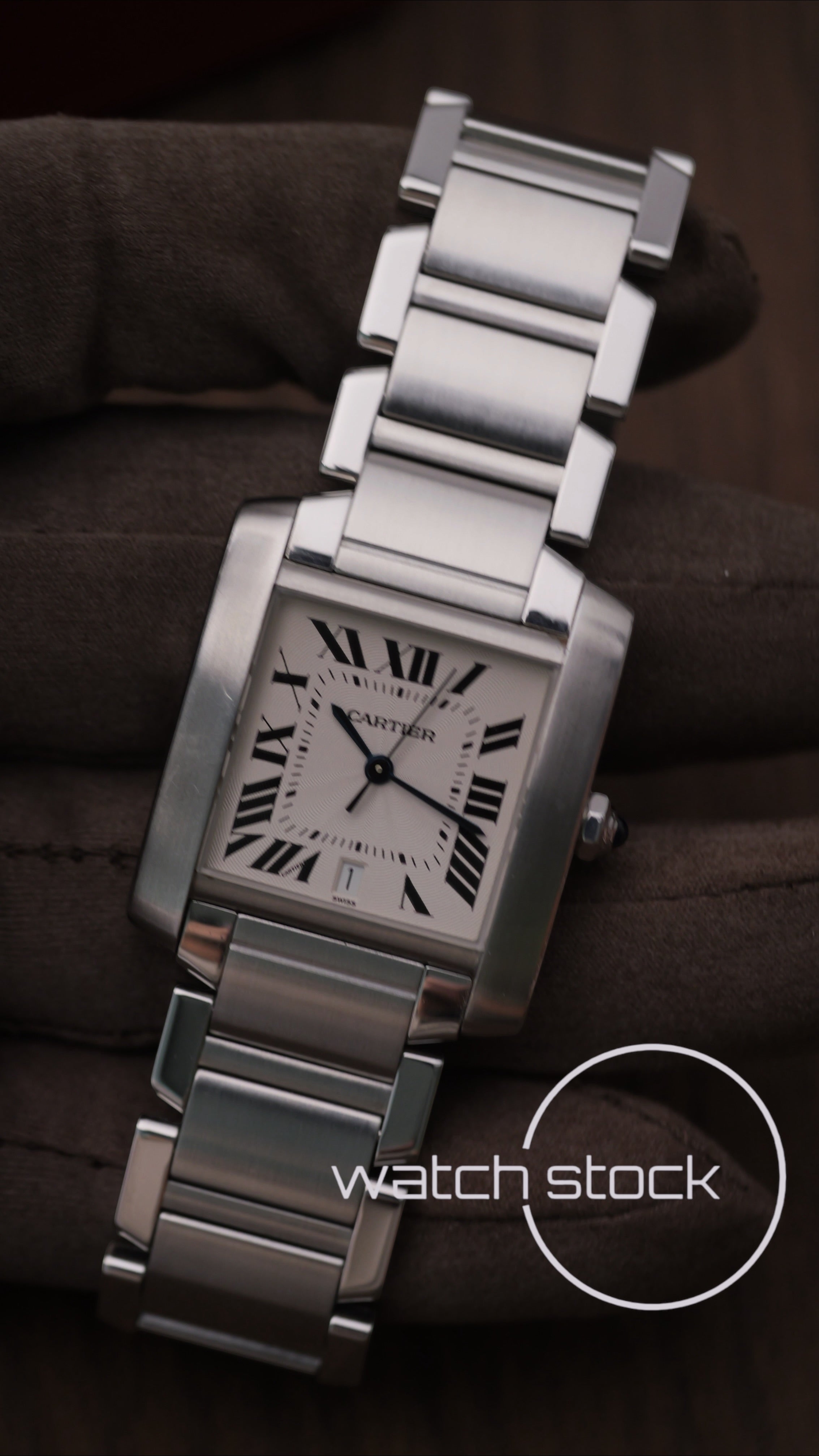 Cartier Tank Francaise ref.2302 automatic Medium size