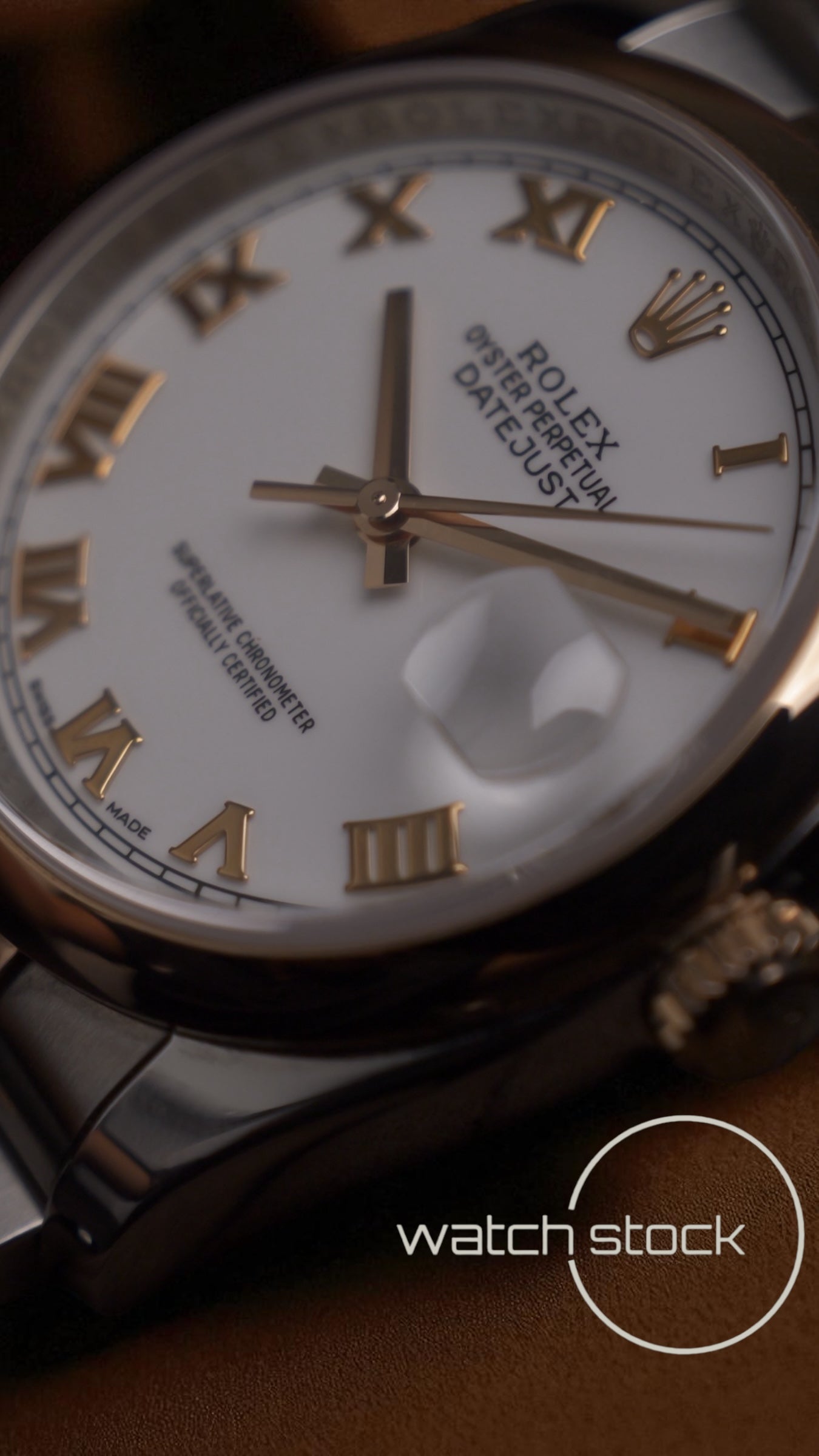 Rolex datejust 36mm Ref.116201 two-tone rose gold