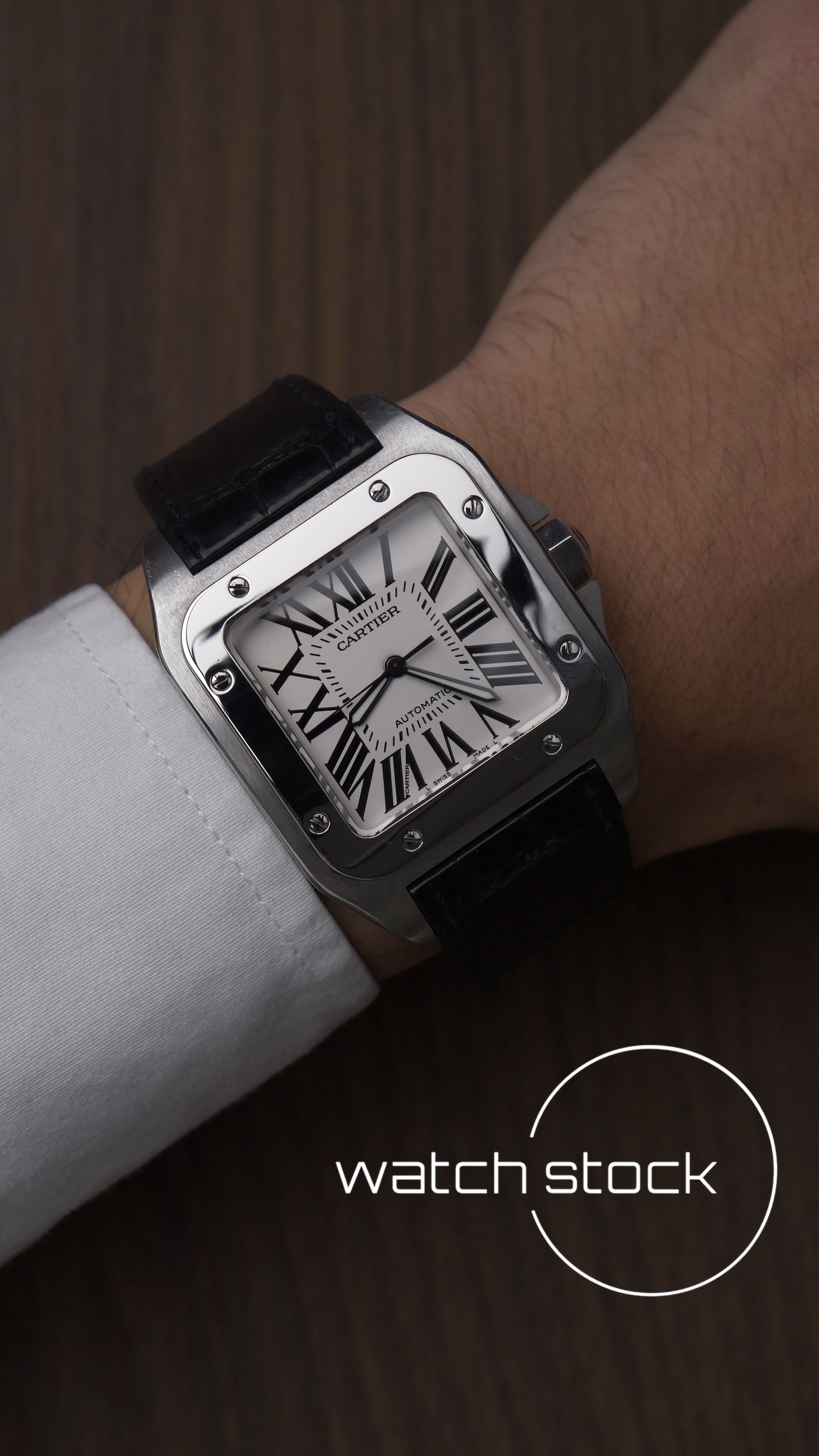 Cartier santos 100 XL ref.2656 Automatic FULL SET