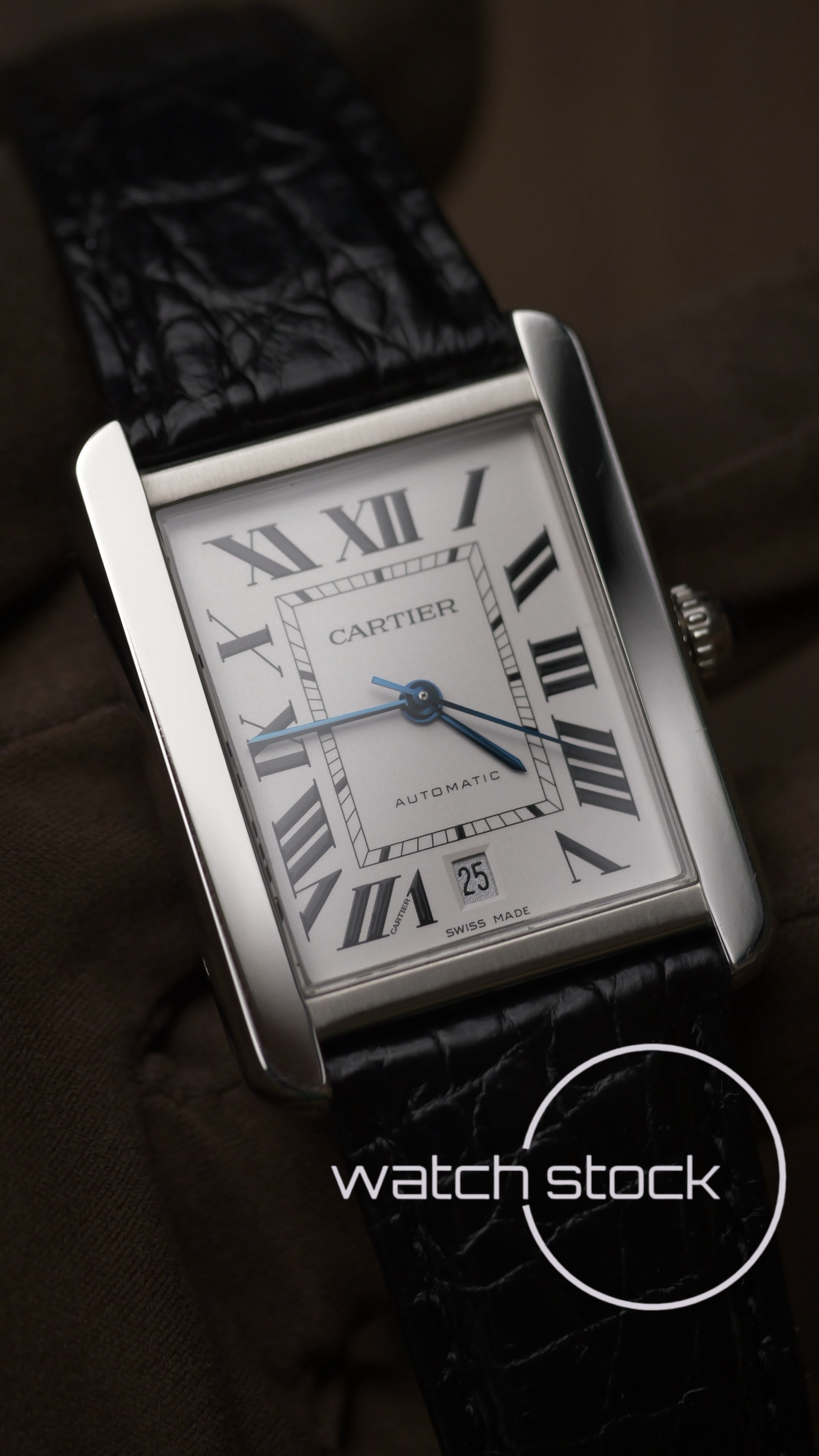 Cartier tank solo XL automatic 2017 ref. 3515 Full set