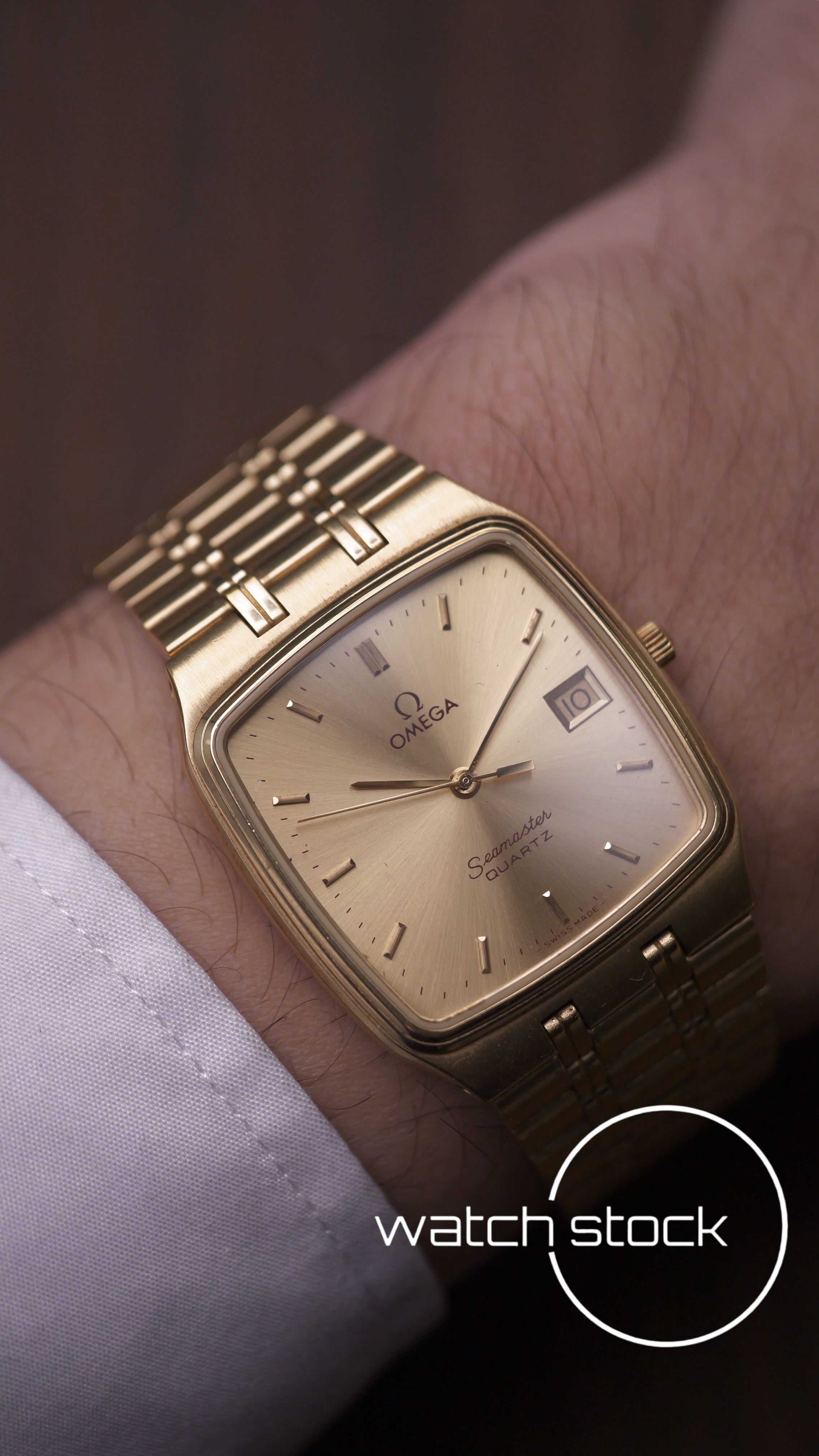 Omega Seamaster 1984 vintage scritte rosse 33mm