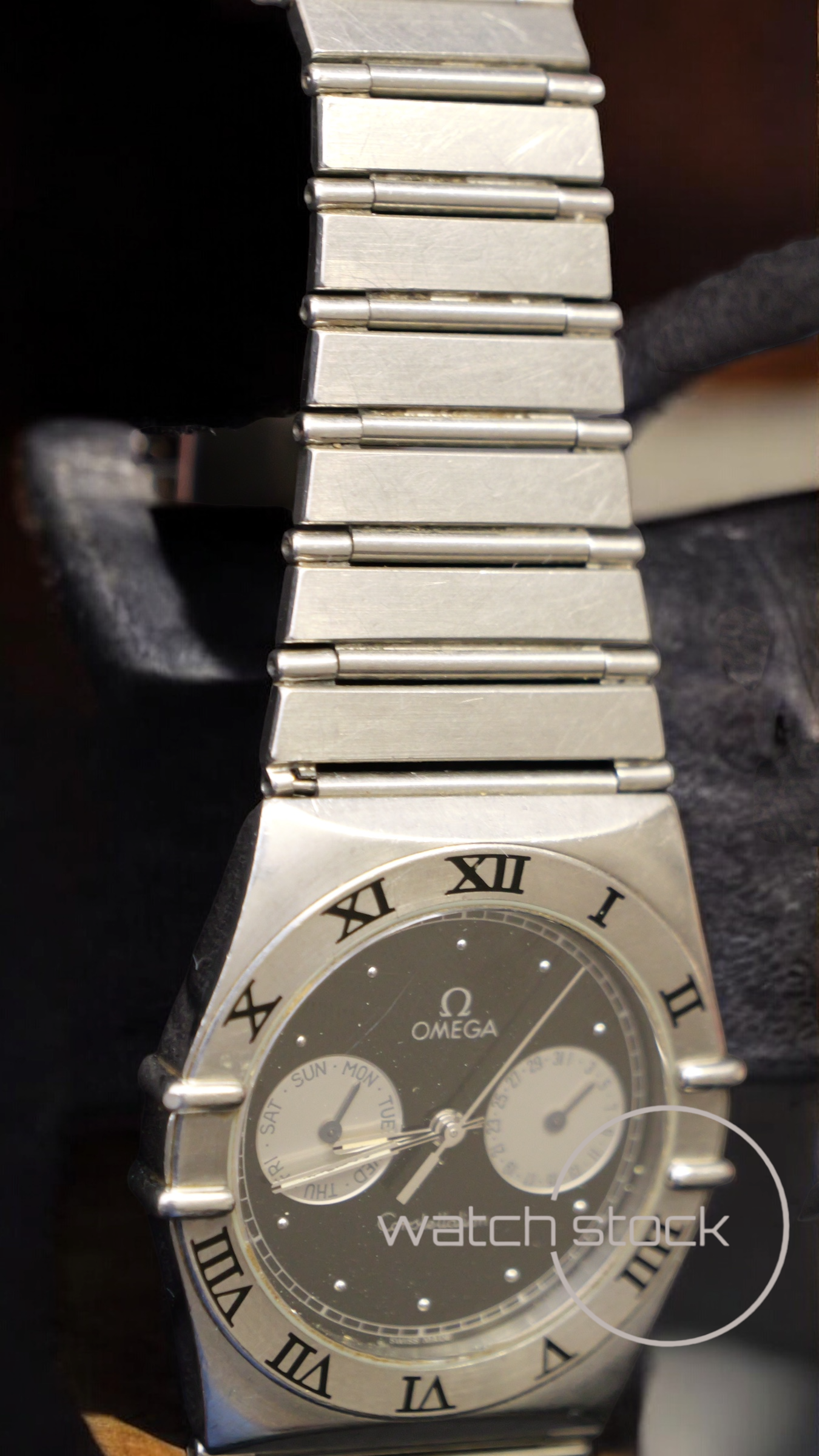 Omega costellation daydate quarz (34mm) black dial vintage