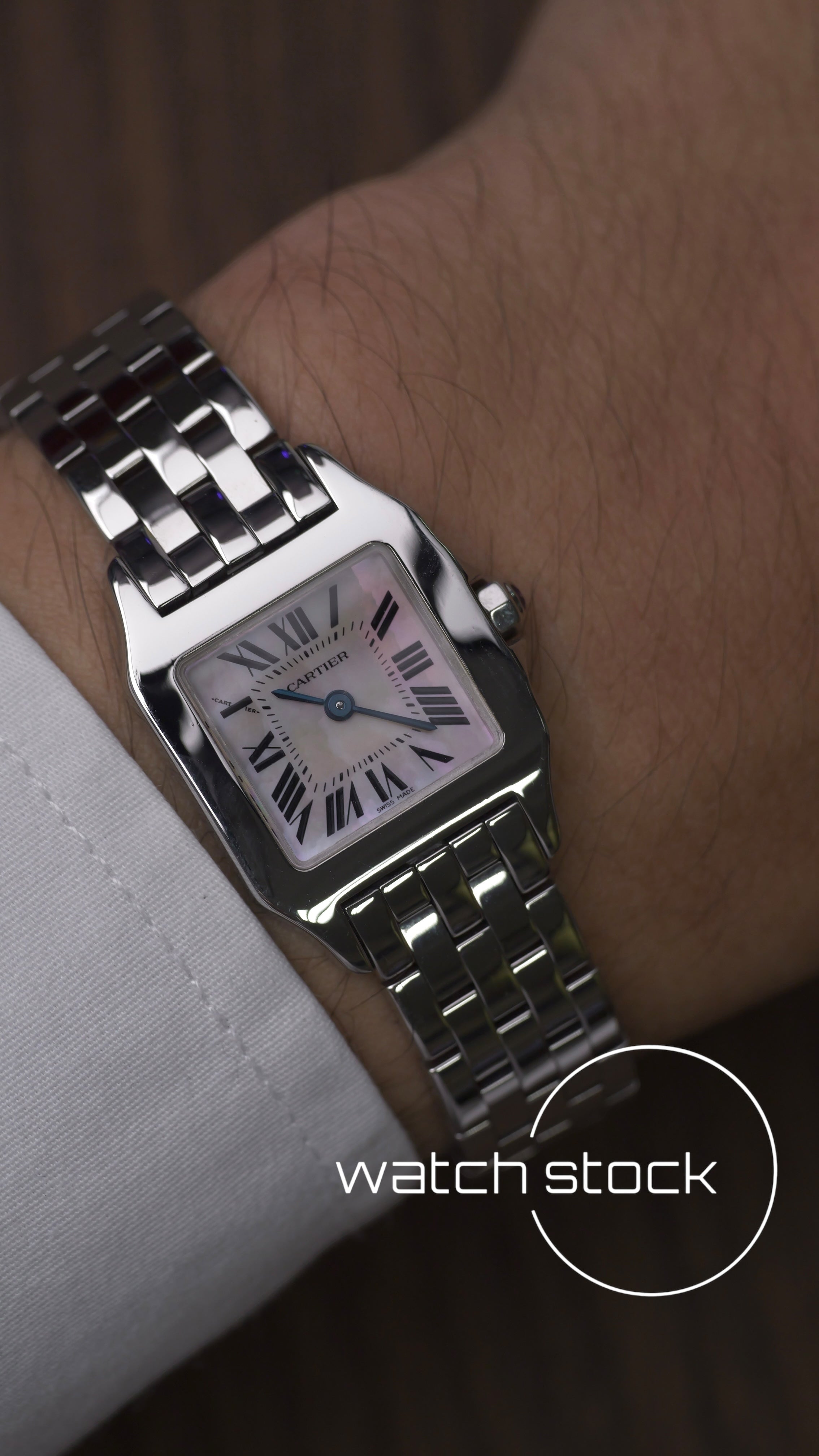 Cartier demoiselle lady quartz 20x28mm ref.2698