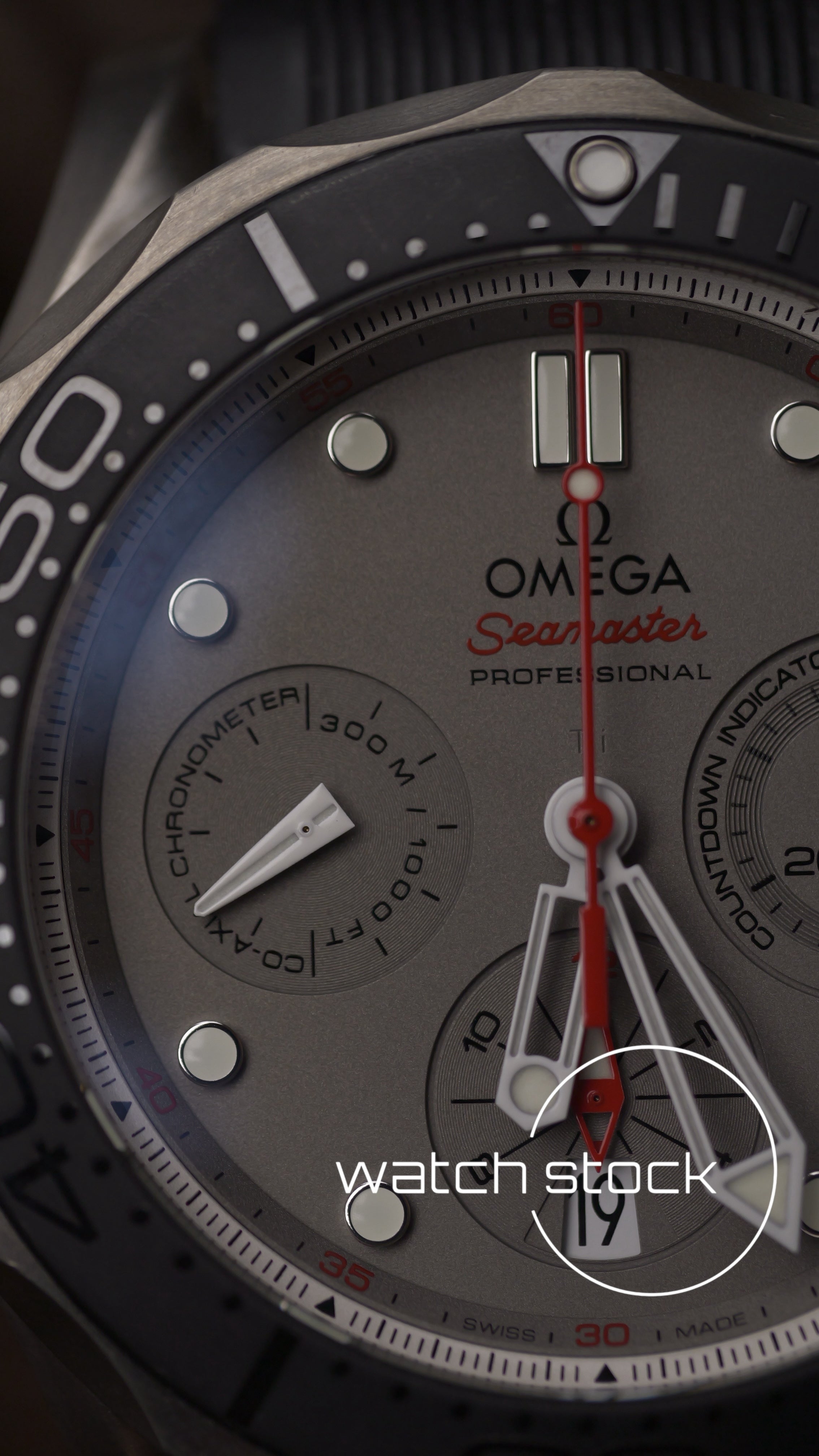 Omega seamaster 300m Chrono titanium emirates team new zealand ref. 21292445099001