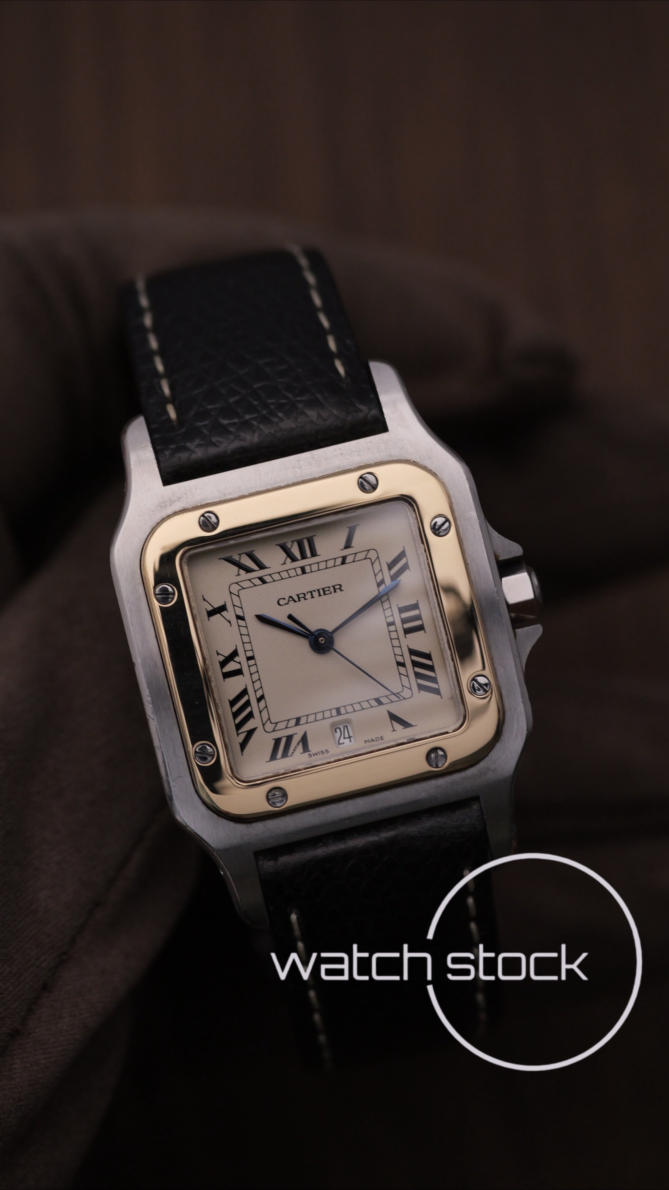 Cartier santos galbee 29x41mm Ref. 187901