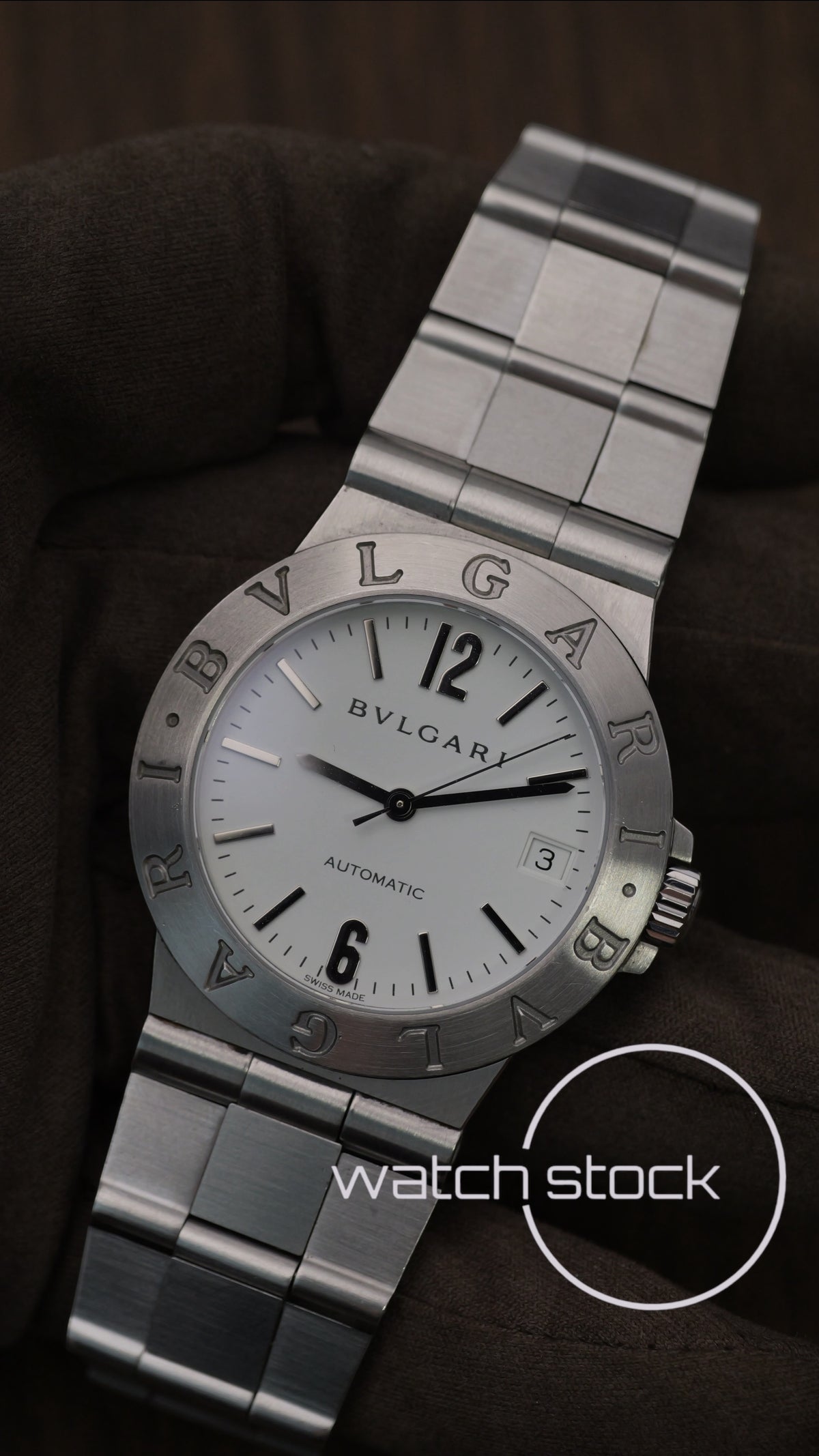 Bulgari diagono 35mm automatic LCV 35 S Full set