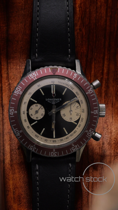 Longines big eye 1967 cal. 30CH chronograph vintage watch