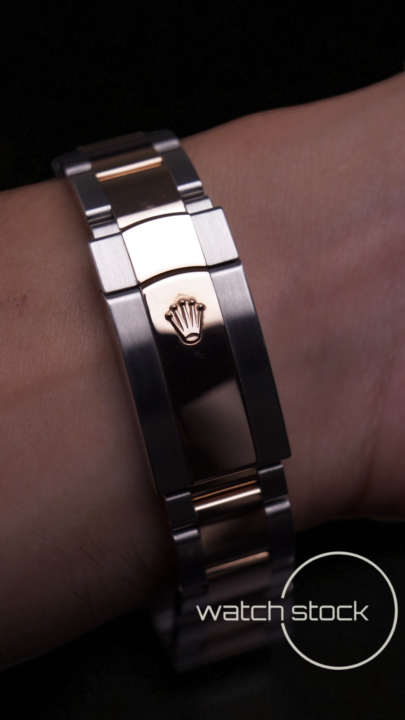 Rolex datejust 36mm Ref.116201 two-tone rose gold
