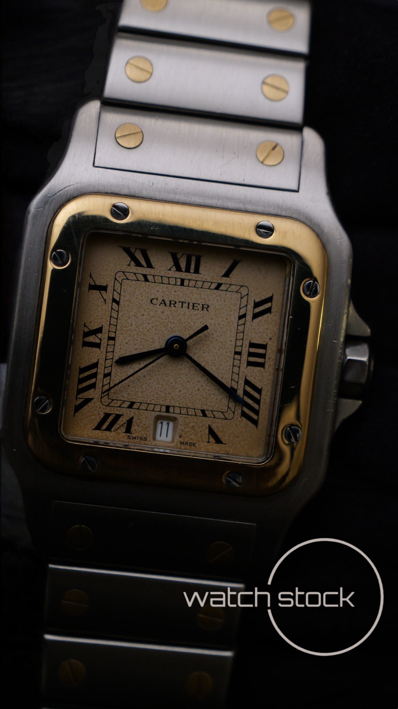 Cartier santos galbe 29x41mm must de cartier quarz