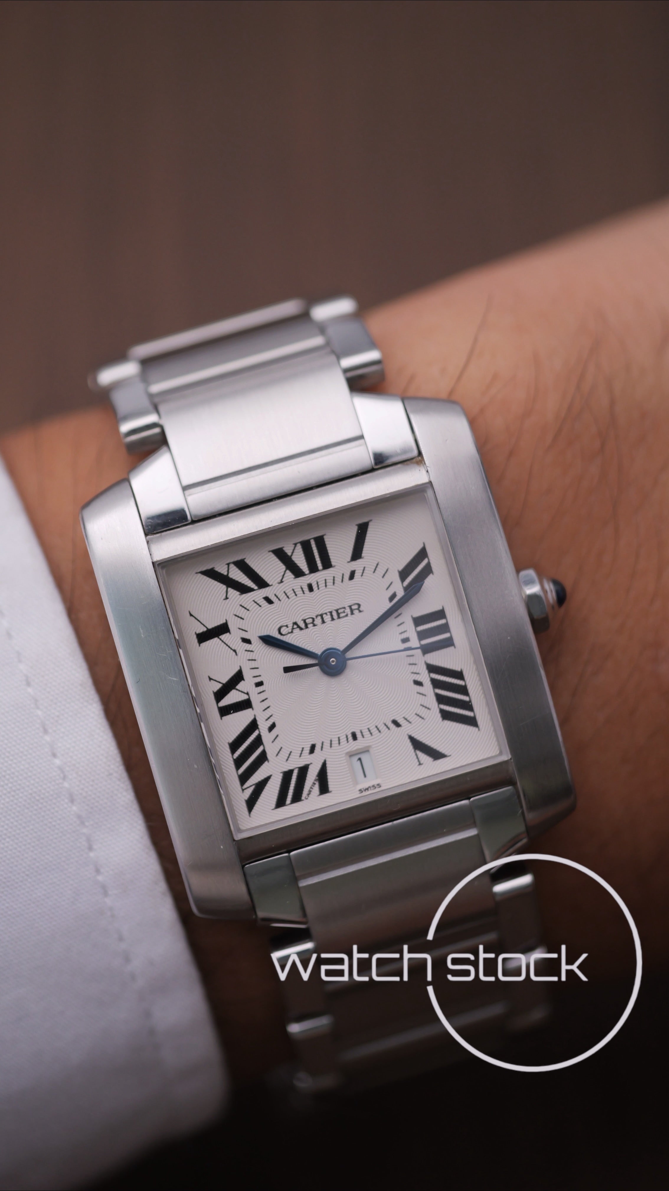 Cartier Tank Francaise ref.2302 automatic Medium size