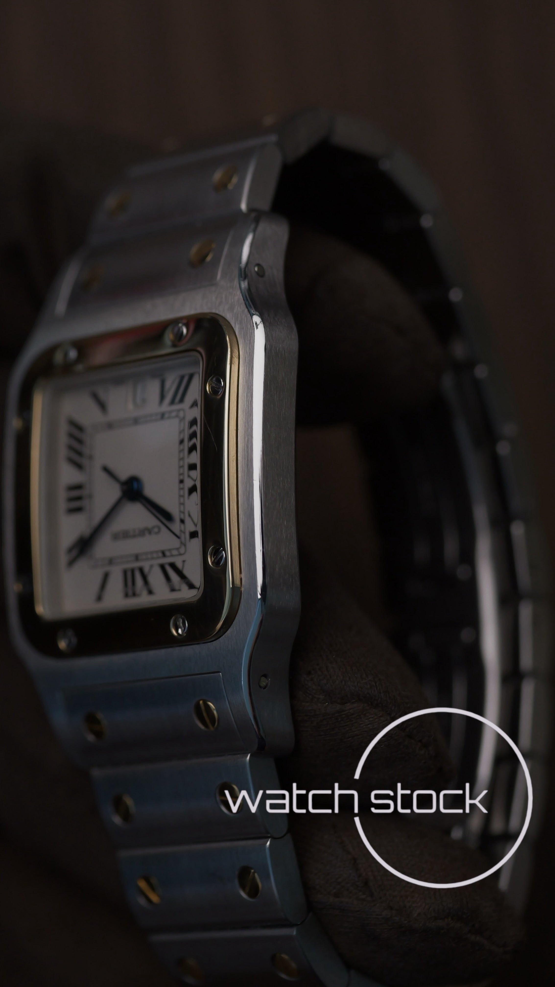 Cartier santos galbee 29x41mm Ref. 1566 Full Set