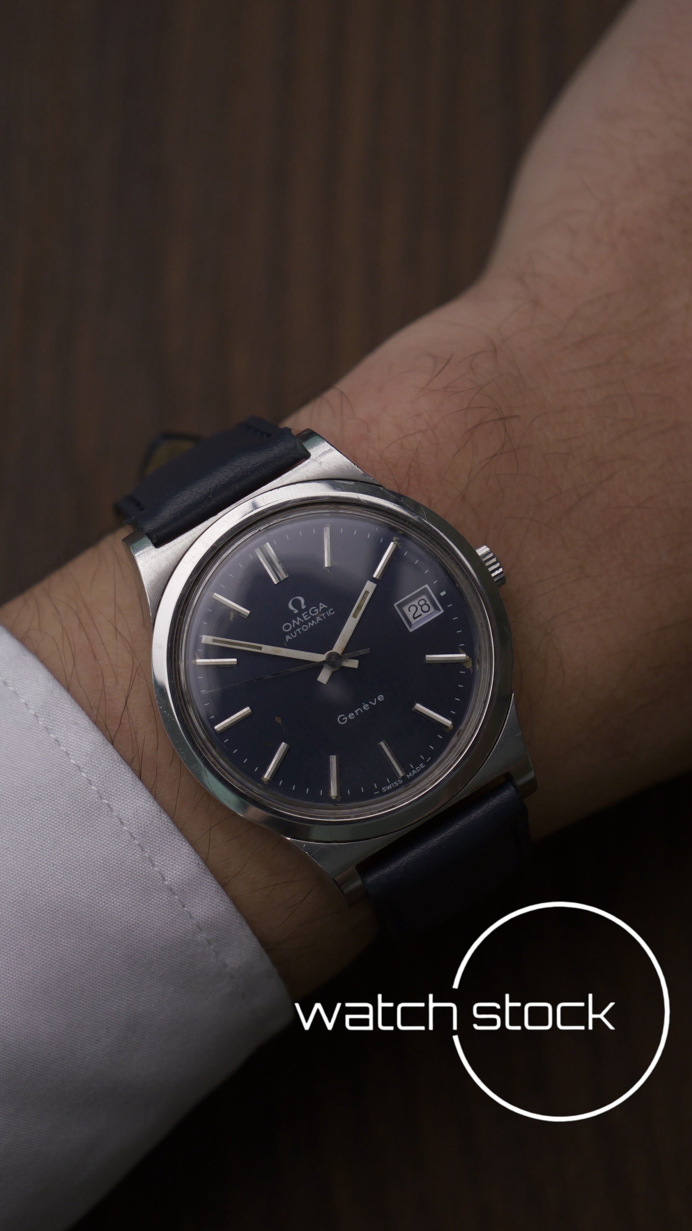 Omega Geneve 1973 ref.1660168 vintage 36mm automatic