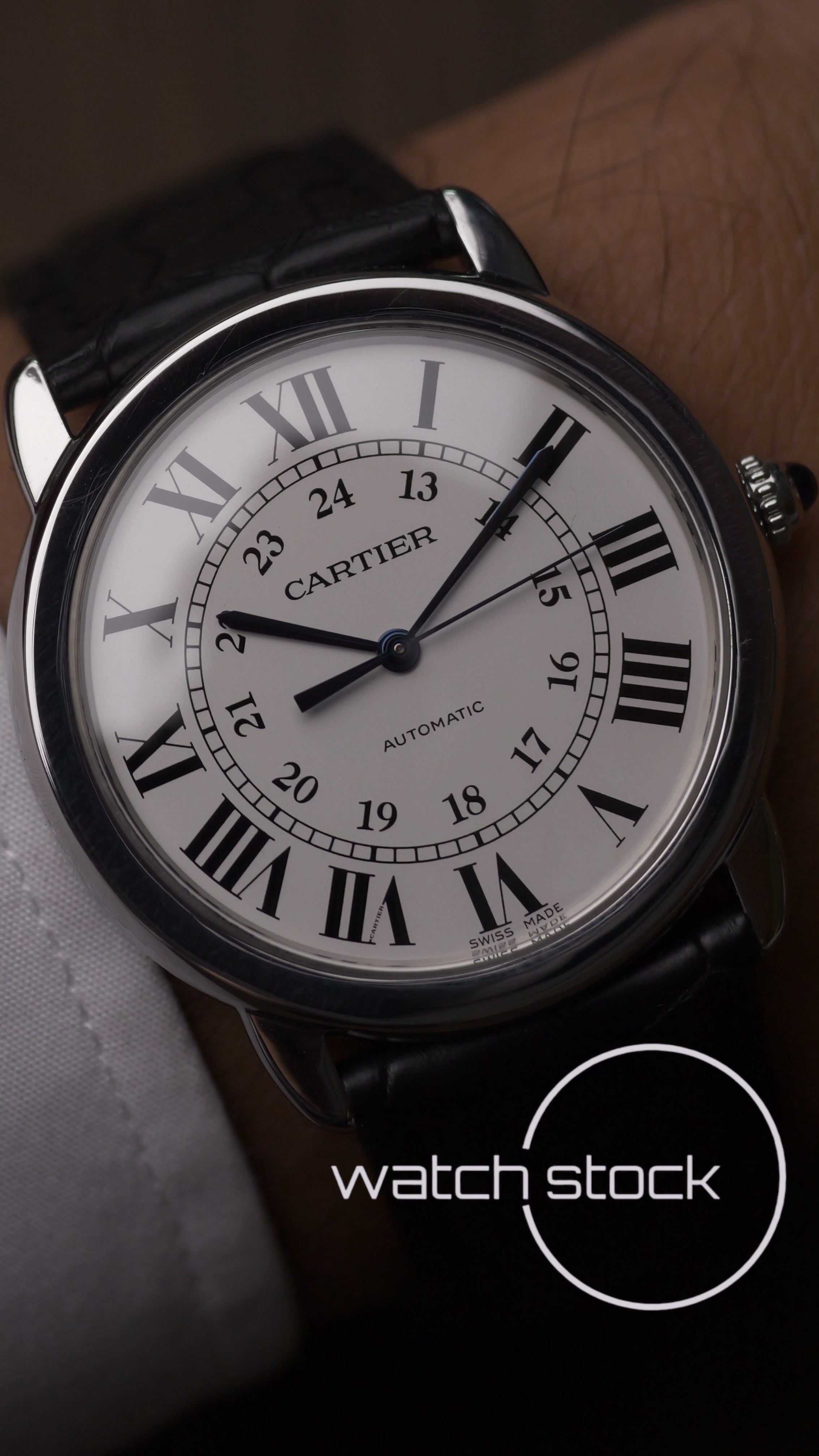 Cartier Ronde Automatic 36mm Full Set ref.3939