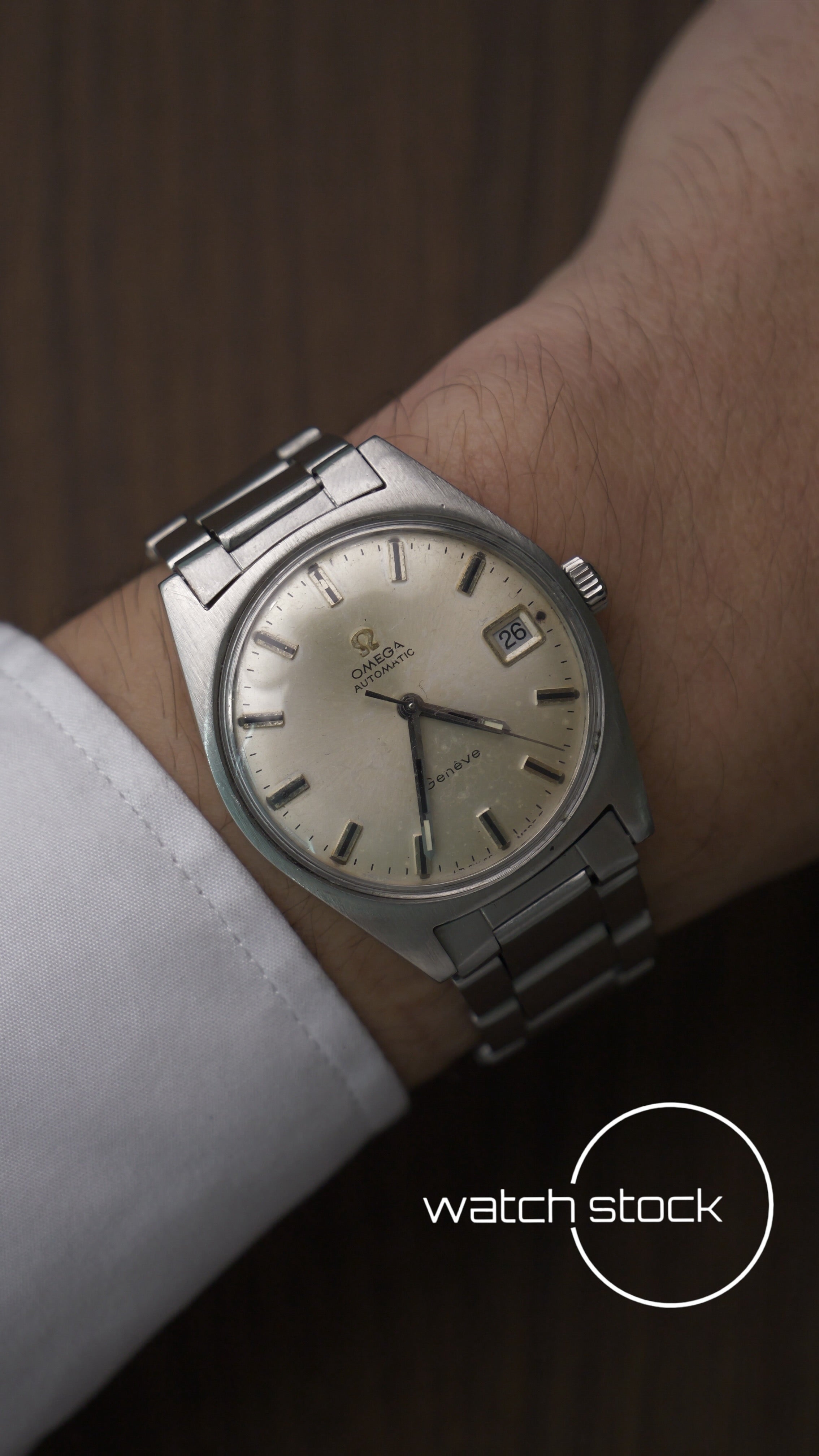 Omega Geneve 1970 vintage 34mm automatic