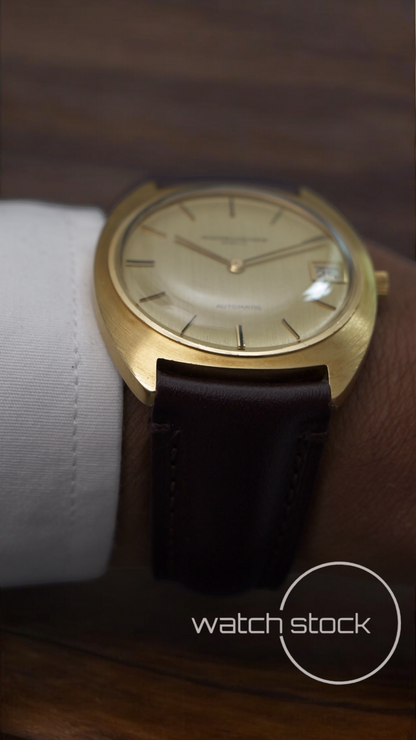 Vacheron costantin 18kt gold dial vintage Dress Watch unisex 34mm carica automatica