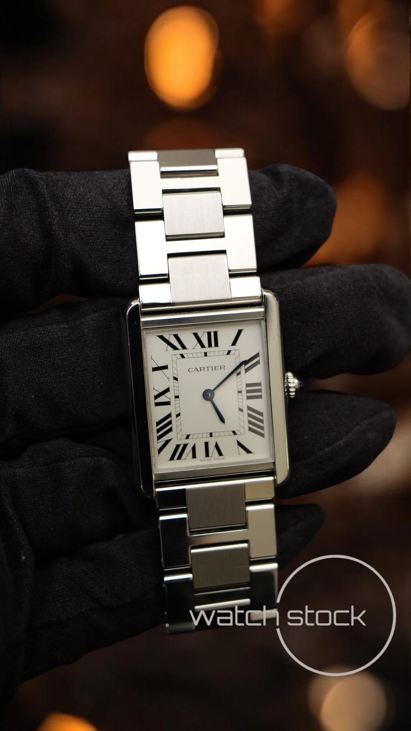 Cartier tank solo L ref.3169 27x35mm quarz