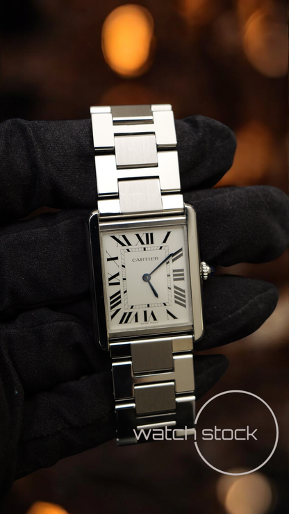 Cartier tank solo xl ref.3169 27x35mm quarz