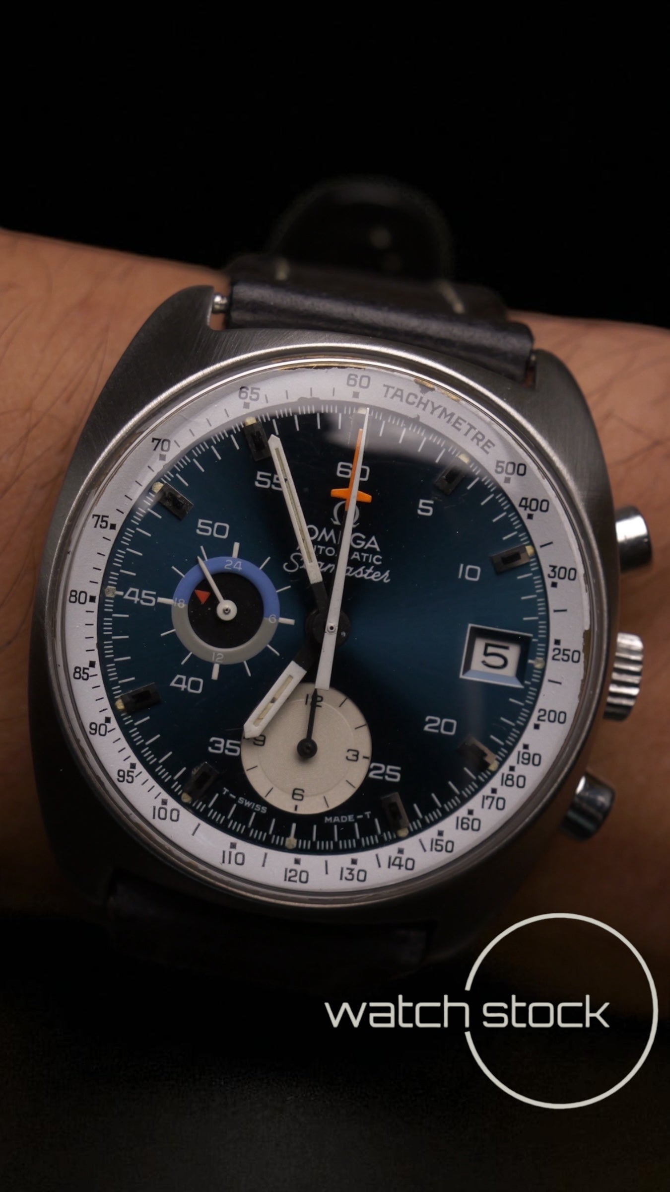 Omega Seamaster chronograph jedi 38mm ref 176.007 anno 1972