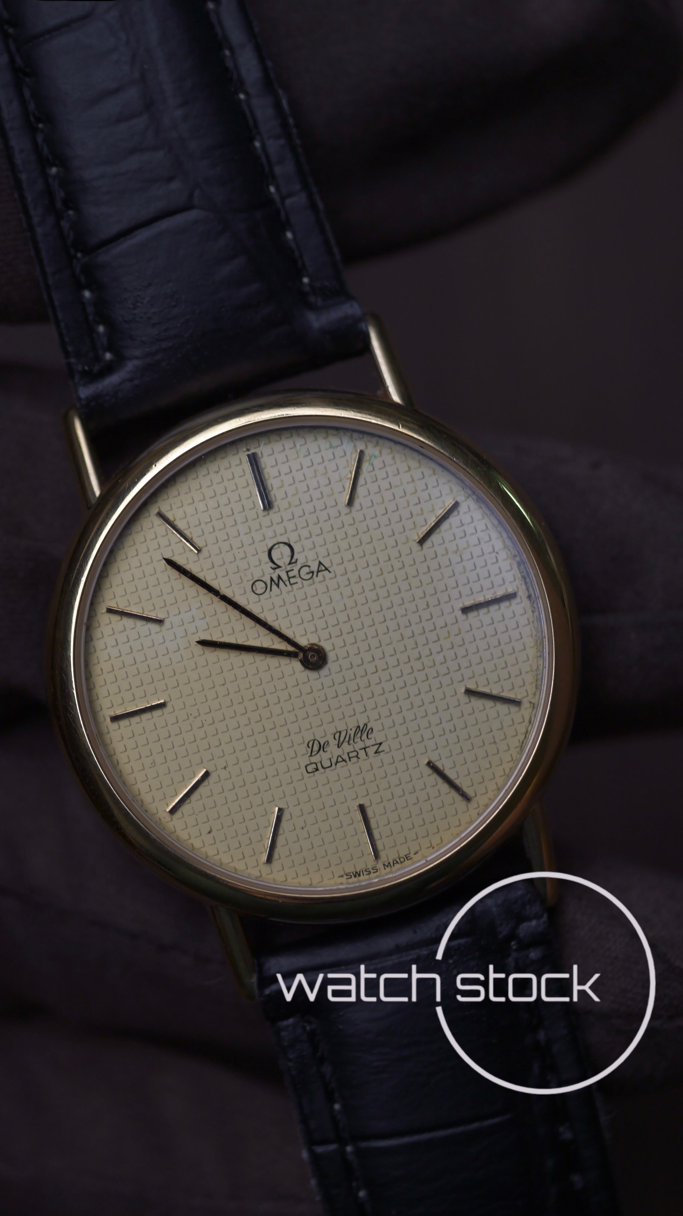 Omega De ville vintage 33mm placcato oro
