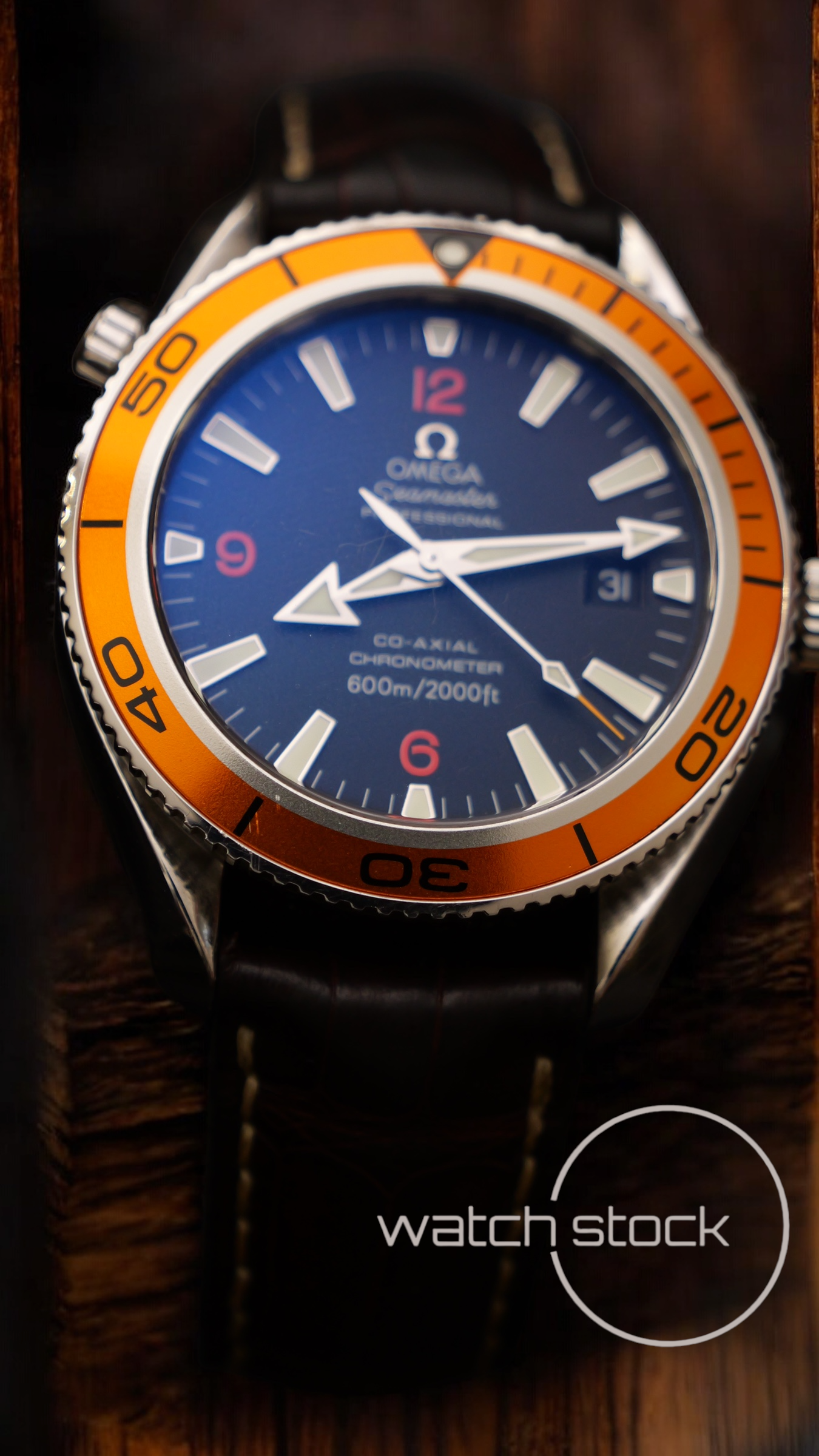Omega seamaster planet ocean orange co-axial (42mm) Ref.168.1653