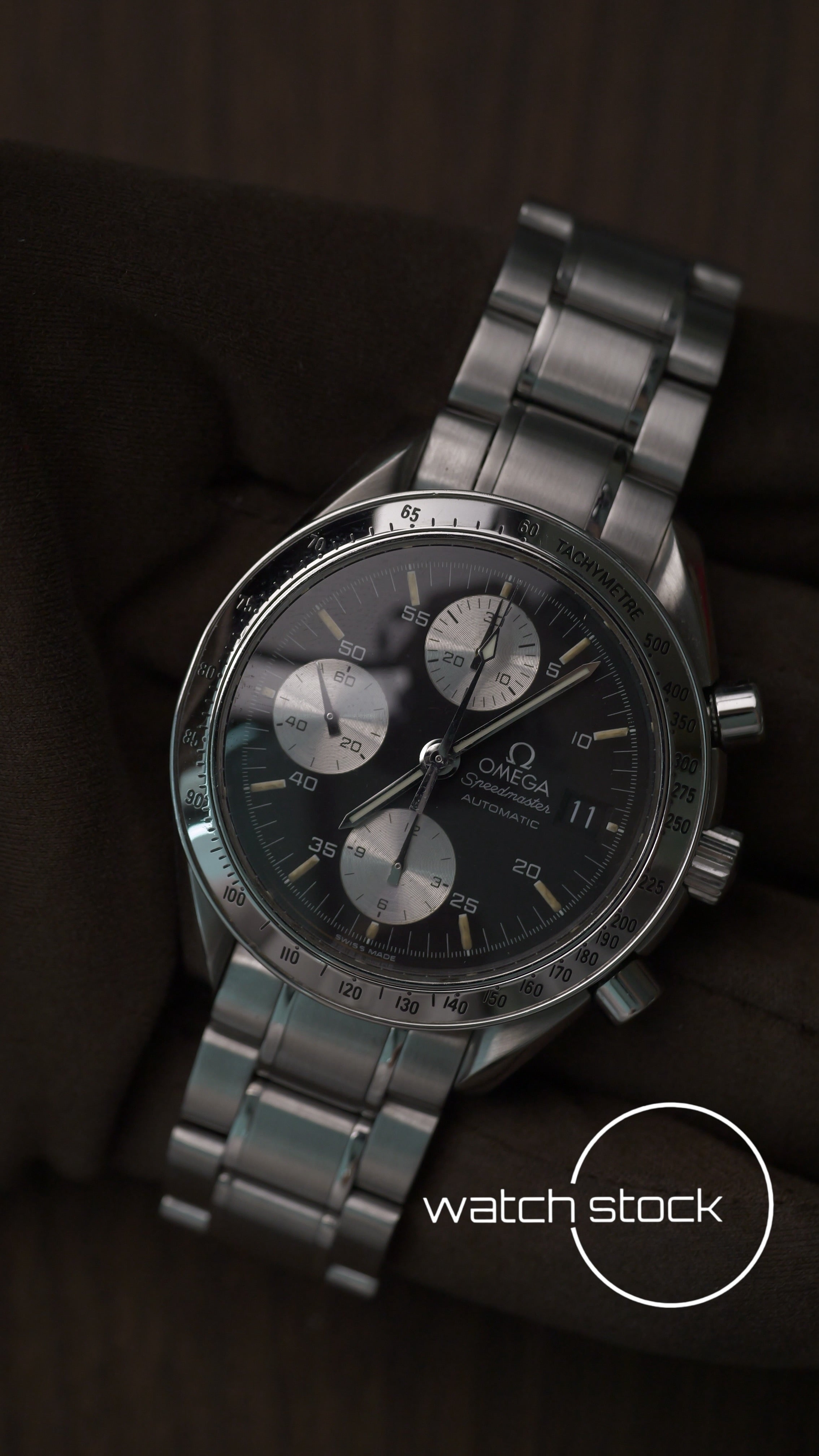 Omega speedmaster date Panda dial 1991 Ref. 3511.50 automatic