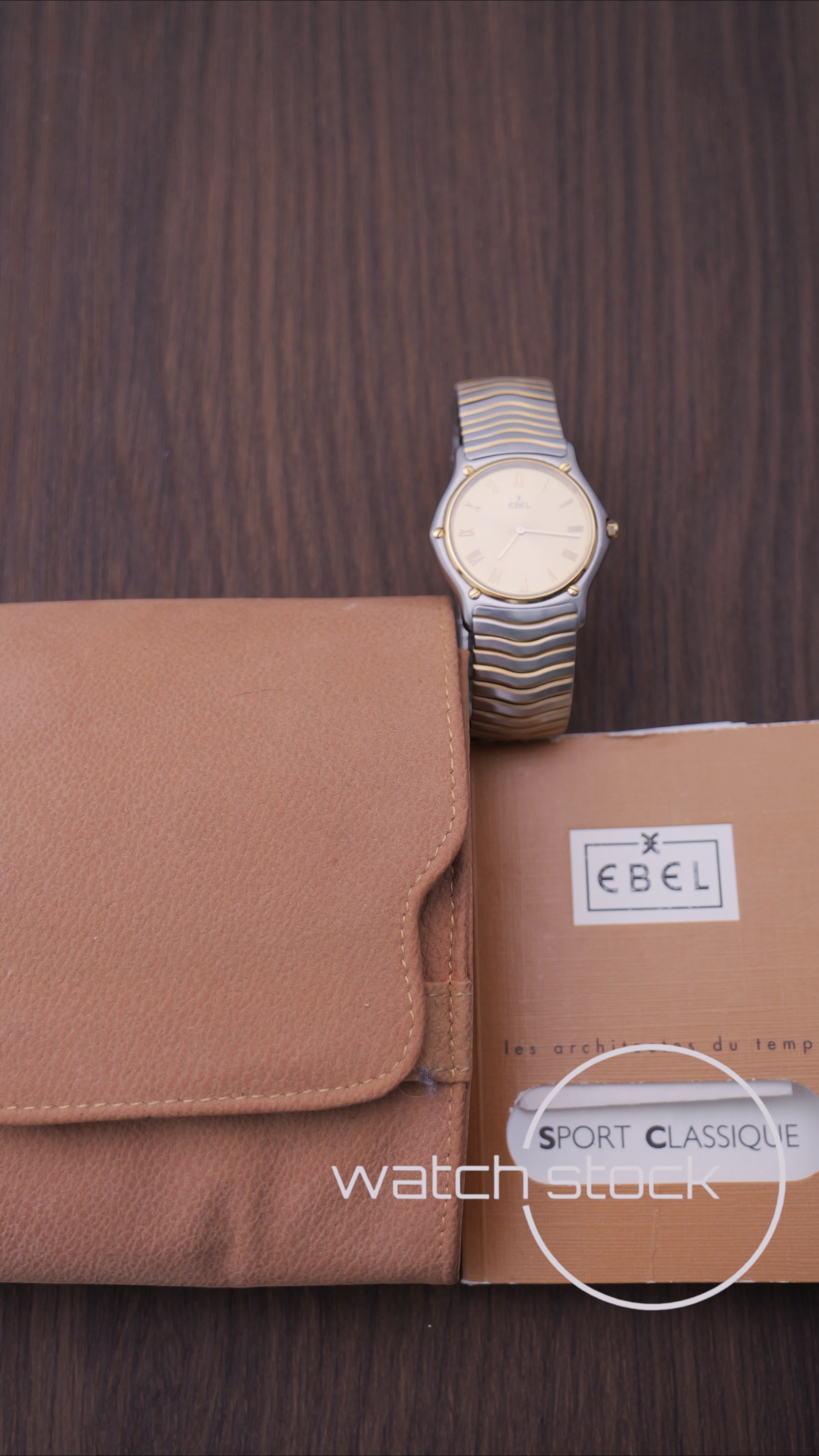 Ebel sport classic wave Quartz 36mm ref 181903