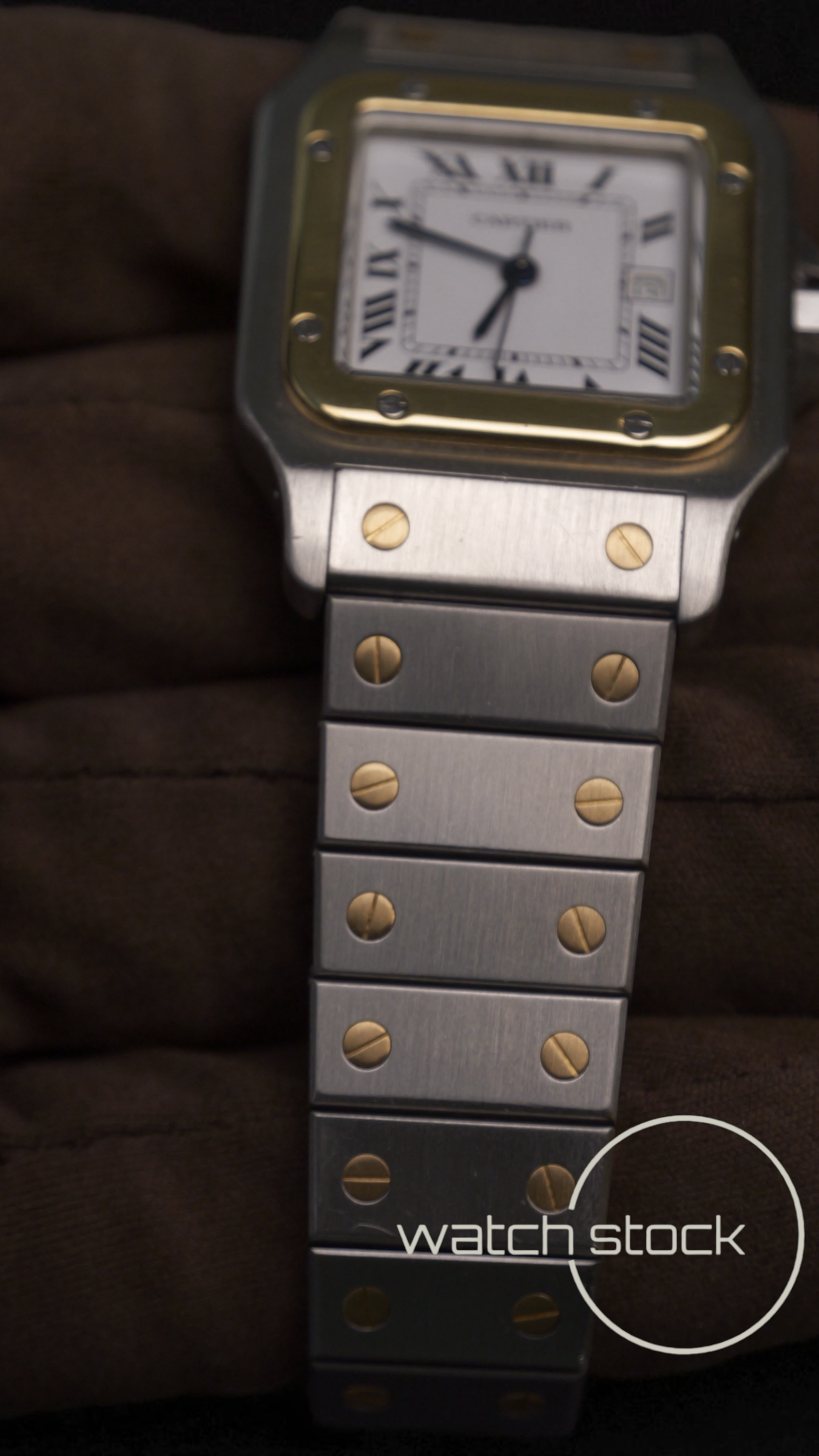Cartier santos carré FULL SET 29x41mm santos de cartier 1172961 Automatic