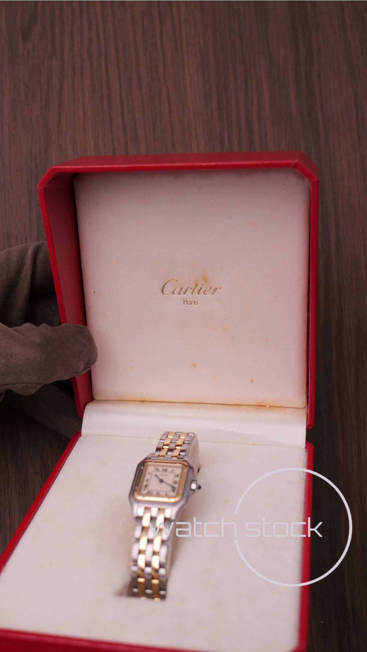 Cartier panthere small due fili vintage ref.6692