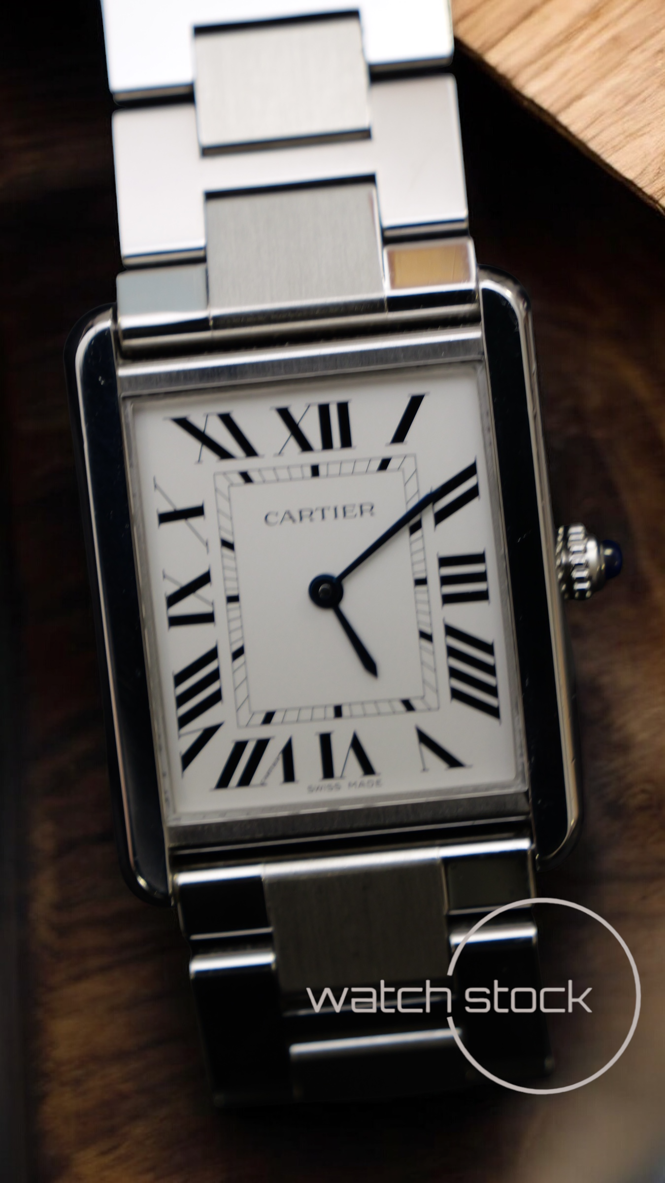 Cartier tank solo L ref.3169 27x35mm quarz