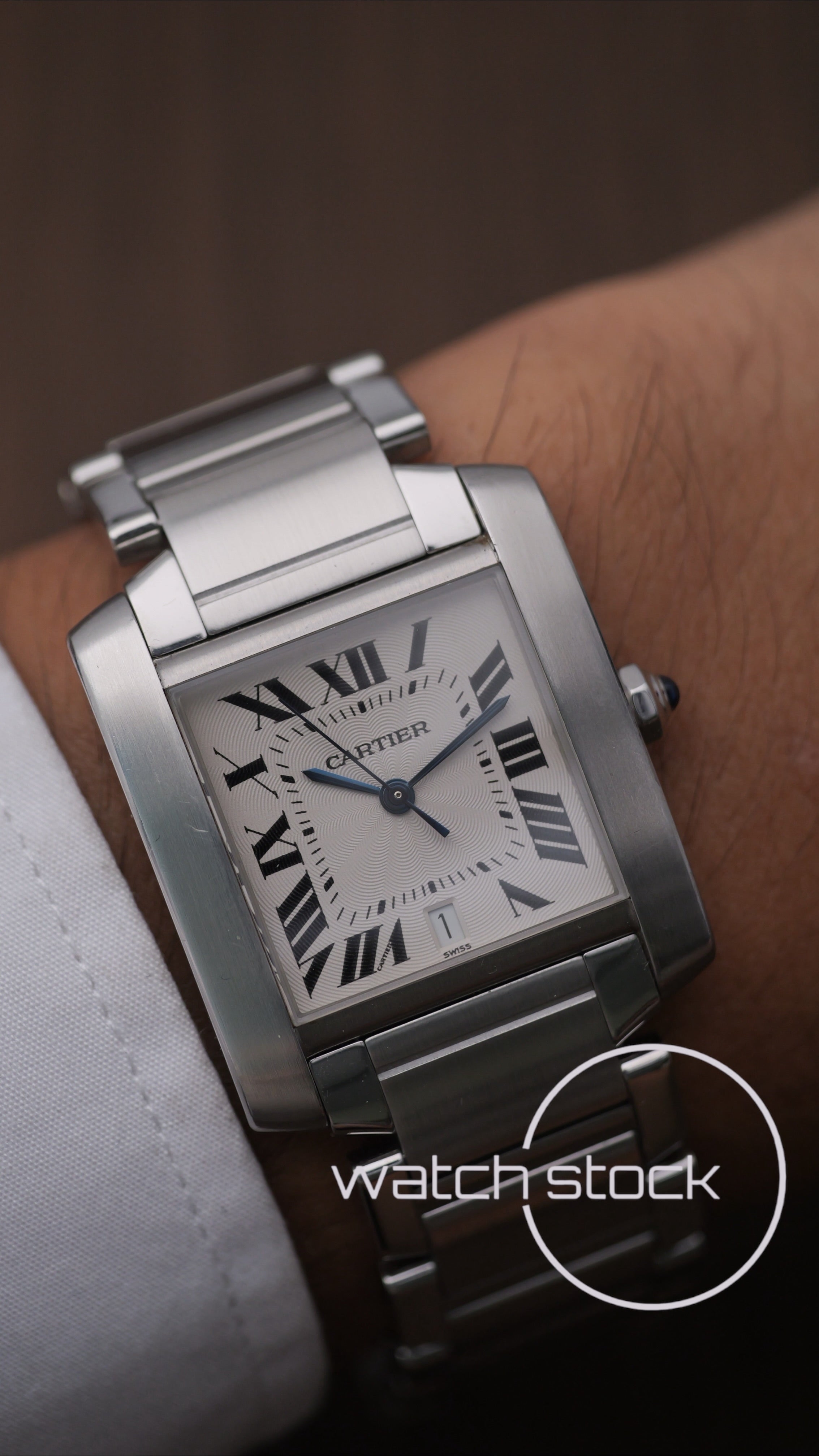 Cartier Tank Francaise ref.2302 automatic Medium size