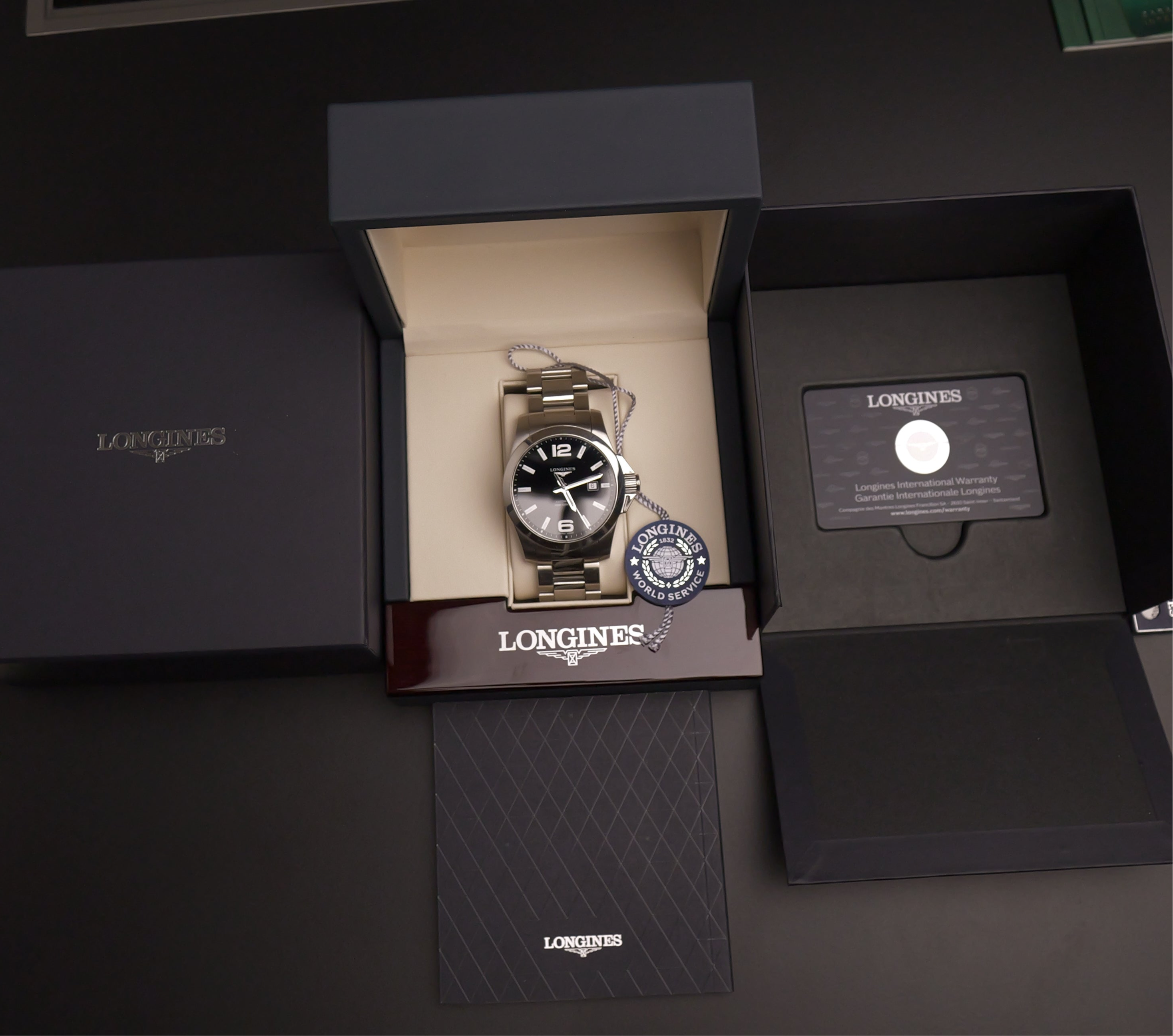Longines conquest 43mm ref L.3.778.4 full set 2023
