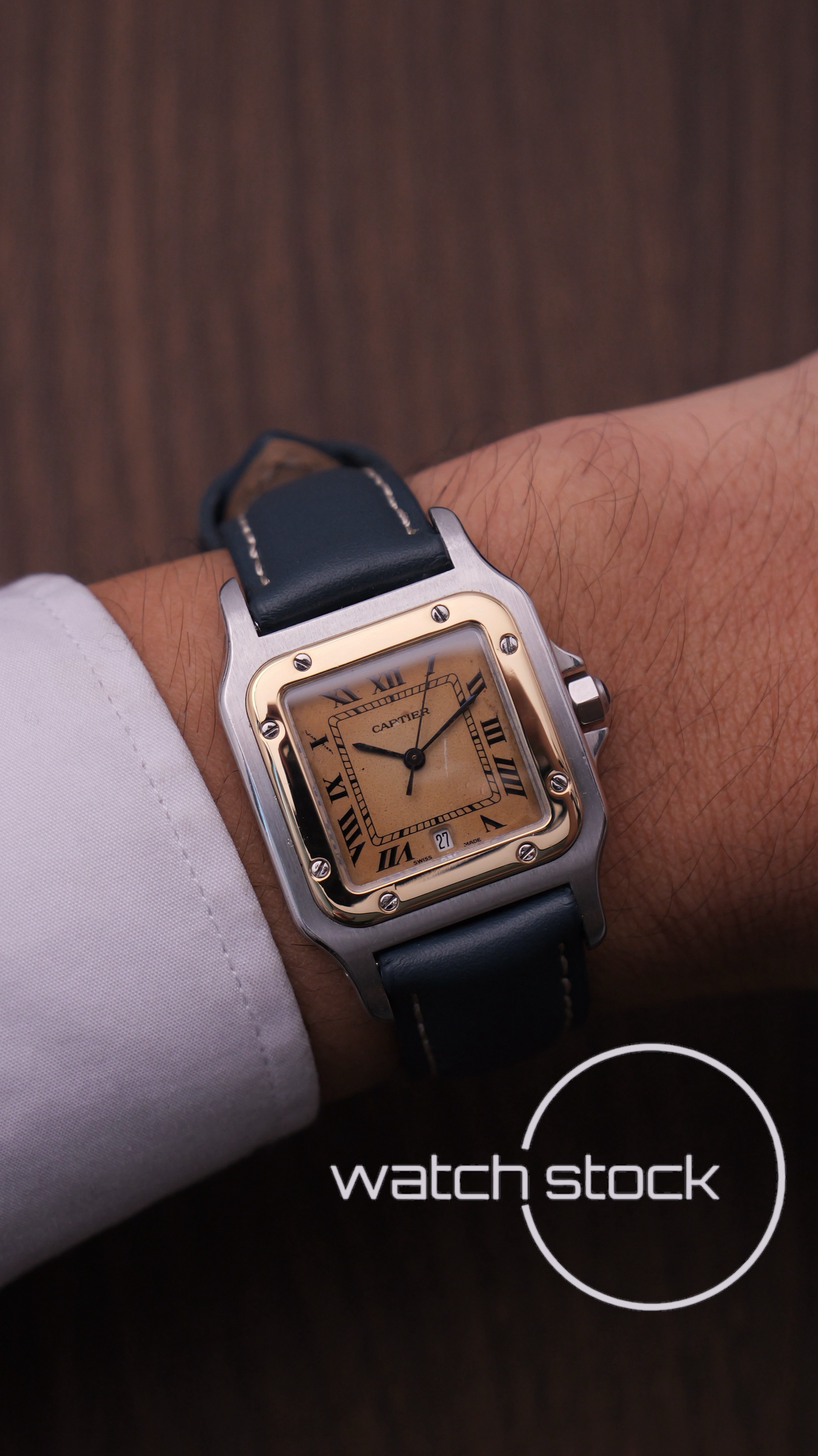 Cartier santos galbee 29x41mm Ref. 187901