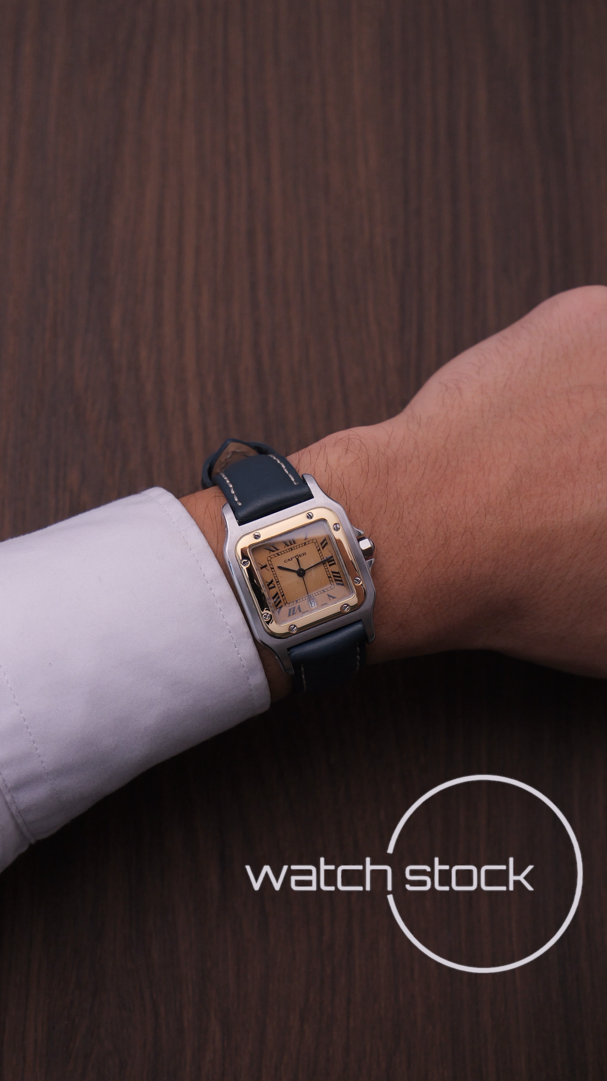 Cartier santos galbee 29x41mm Ref. 187901