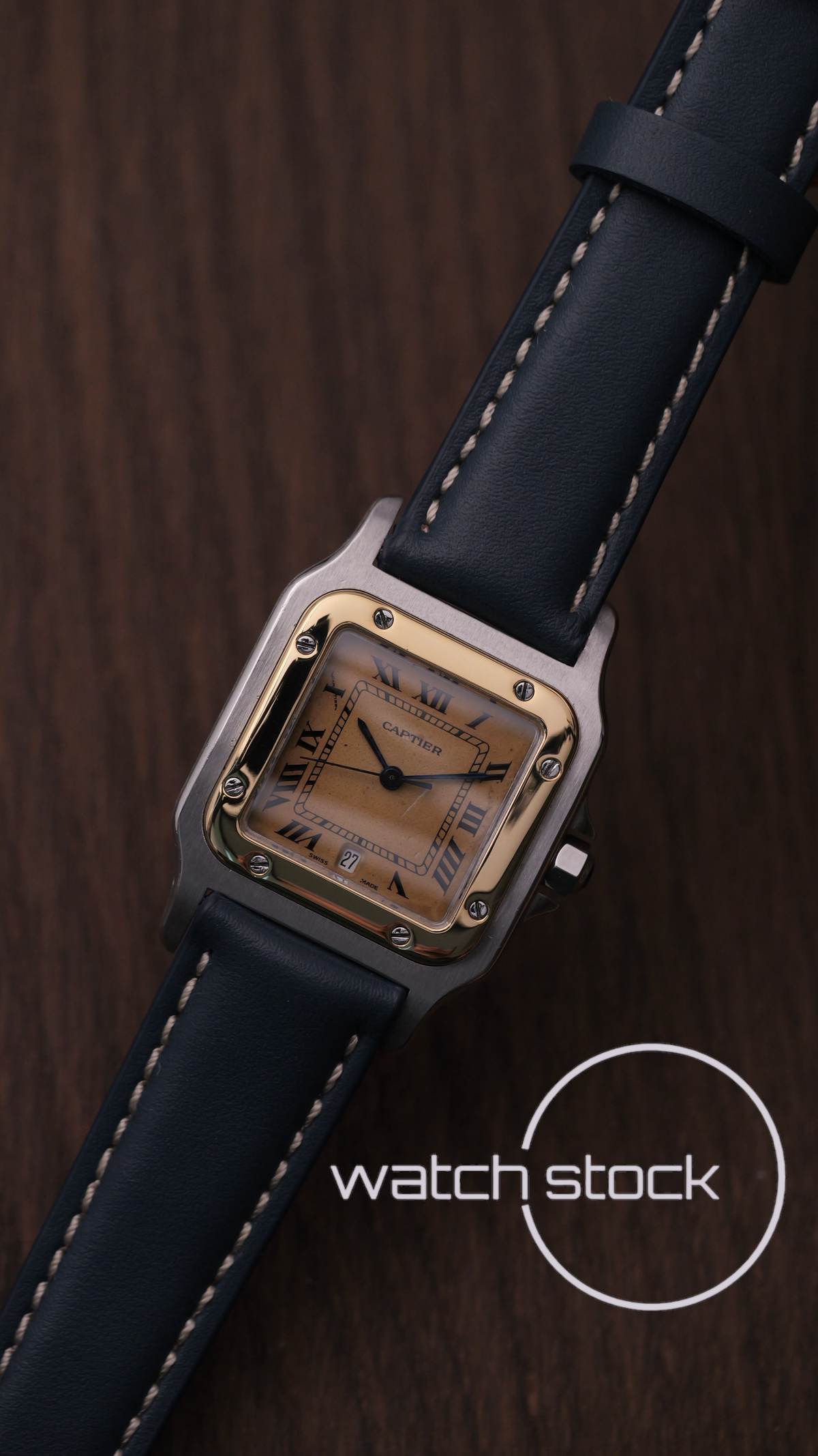 Cartier santos galbee 29x41mm Ref. 187901