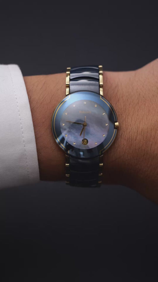 Rado Diastar 31mm CERAMIC woman Coupole quarz Ref. 129.0359.3